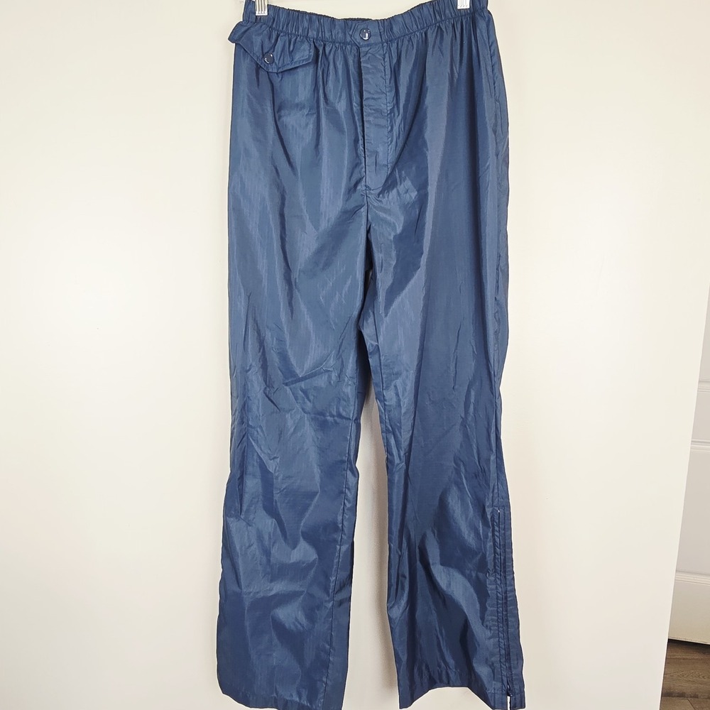 Vtg Cirrus Rain Suit Woman's Pants‎ Medium Sun mountain Sports Nylon Waterproof.